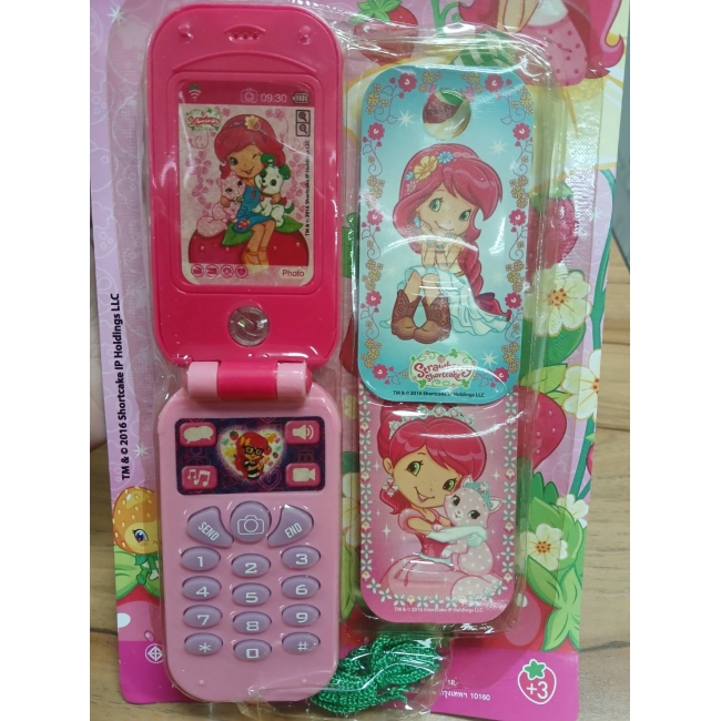 Strawberry Shortcake สตรอเบอรี่ ช็อทเค้กกับโทรศัพท์ของใครเอ่ย? + โทรศัพท์ **รบกวนเลื่อนดูสภาพหนังสือก่อนการสั่งซื้อ**